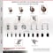 Service Caster 5 Inch 316SS High Temp Glass Filled Nylon 1-5/8 Inch Stem Caster Set Brake SCC SCC-SS316EX20S514-GFNSHT-TLB-158-4 - alternate 2